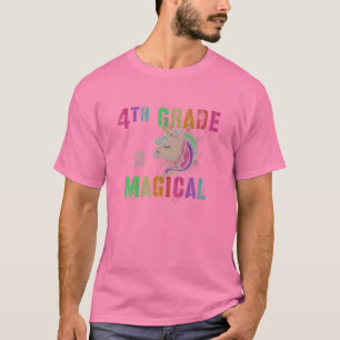Süsse 4. Klasse Kinder Lehrer 4. Klasse I bin Uni T-Shirt