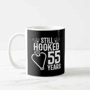 Süße 55. Hochzeitstag-Paare, die 55 Jahre verheira Kaffeetasse