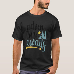 Süße Abenteuer warten beim Outdoor-Camping- und Wa T-Shirt