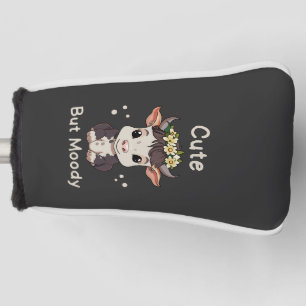 Süße aber launische Kuhliebhaber Farm Babykuh Golf Headcover