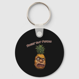 Süße, aber psycho Ananas Schlüsselanhänger