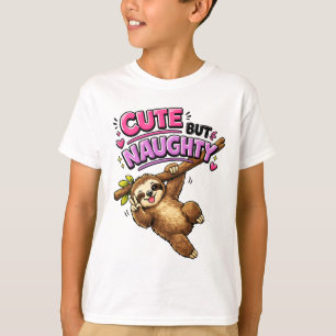 Süße aber unartige Faultier T-Shirt