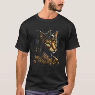 Süße Abessinierkatze Pharao Abessinier Katzenbesit T-Shirt