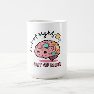 Süße ADHD-Gehirn-Tasse Kaffeetasse