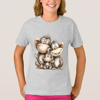 Süße Affen T-Shirt