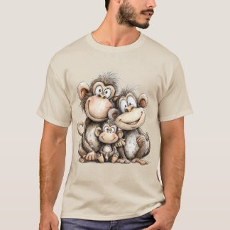 Süße Affen T-Shirt