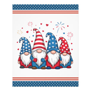 Süße amerikanische Gnomes-Cartoon-68123 Fotodruck