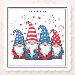 Süße amerikanische Gnomes-Cartoon-68123 Untersetzer