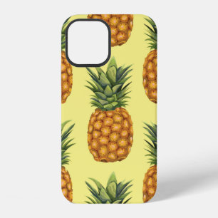 Süße Ananas abstraktes Illustrationsmuster iPhone 12 Hülle