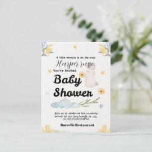 Süße Anfänge - Baby Shower Kollektion Einladungspostkarte