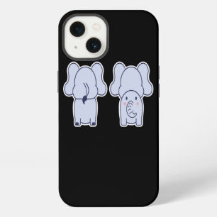Süße Anime-Elefant-Manga Kawaii iPhone Hülle
