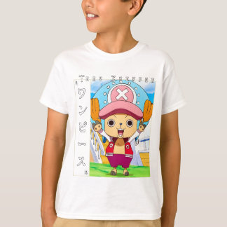 Süße Anime-Rentierfigur mit roter Medizin T-Shirt