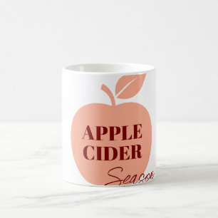 Süße Apfelwein-Saison Herbstbecher Kaffeetasse