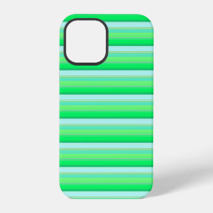Süße aquagrüne Streifen iPhone 12 Pro Hülle