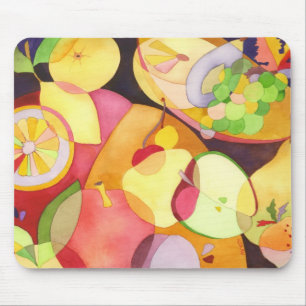 Süße Aquarell-Früchte Mousepad