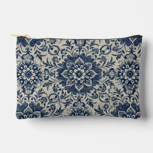 Süße Art Nouveau Aquarell Blumen Kosmetiktasche Zubehörtasche