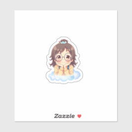 Süße Ästhetik Cute Kawaii Traum Mädchen Aufkleber
