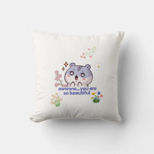Süße Ästhetik Hamster Wurf Kissen