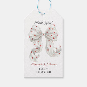 Süße ästhetische Babyparty-Dankeschön Geschenkanhänger