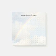Süße ästhetische Regenbogen-Punktgitter-Personalis