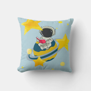 Süße Astronaut Weltraum Kissenhülle Kinderzimmer Kissen