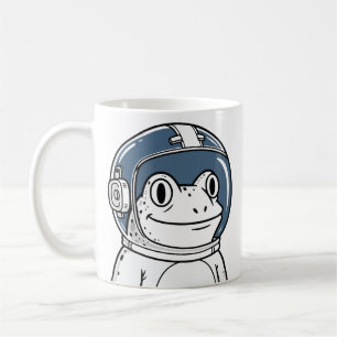 Süße Astronauten-Frosch-Weltraum-Abenteuer Kaffeetasse