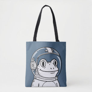 Süße Astronauten-Frosch-Weltraum-Abenteuer Tasche