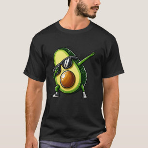Süße Avocado Dabbing Veganer Obst Männer Frauen So T-Shirt