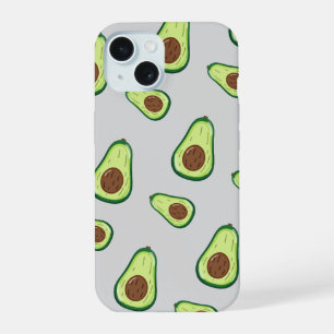 Süße Avocado-Handyhülle – Ästhetisches grünes Desi iPhone 15 Hülle