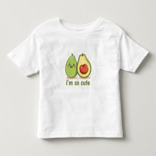 Süße Avocado-Liebe-Geschenk-Kinder-T-Shirt Kleinkind T-shirt