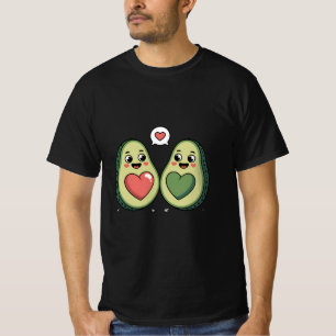 Süße Avocado Liebe T-Shirt
