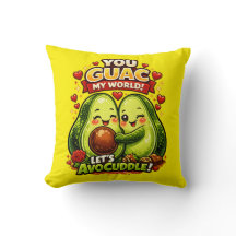 Süße Avocado-Valentinstags-Liebesgestaltung, kawai