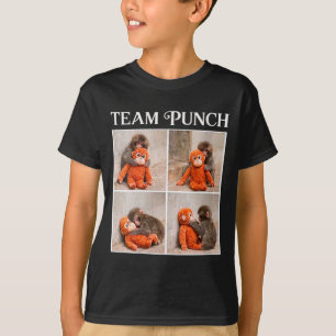 Süße Baby-Affen-Mannschaft Punch der Frauen T-Shirt