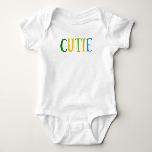 SÜSSE BABY BODYSUIT STRAMPLER (Vorderseite)