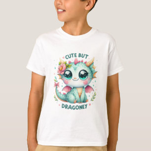 Süße Baby-Drache-Illustration T-Shirt