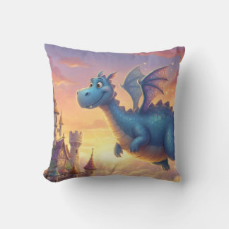 Süße Baby-Drachen-Nursery-Wurfkissen Kissen