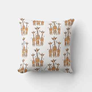 Süße Baby-Giraffen, Safari-Tiere Kissen