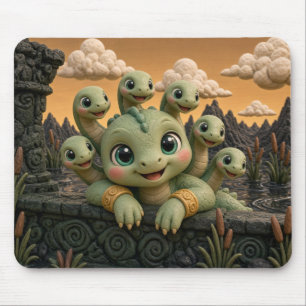 Süße Baby-Hydra, Mythisch Mousepad