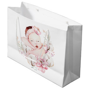 Süße Baby-Mädchen-Baby-Party Große Geschenktüte