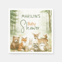 Süße Baby-Tiere für die Babyparty