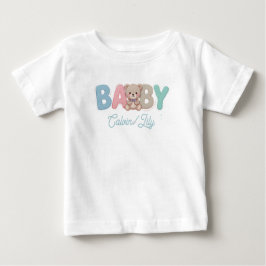 Süße Baby-Typografie – kleine Hand, großer Traum Baby T-shirt