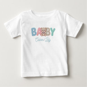 Süße Baby-Typografie – kleine Hand, großer Traum Baby T-shirt