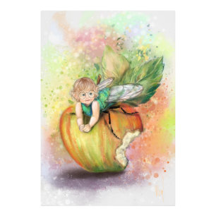 Süße Babybiene Lustiges Poster Art