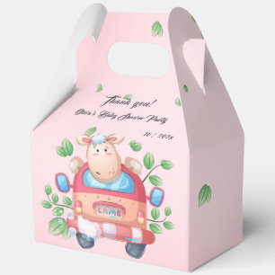 Süße Babylamm-Babyparty-Geschenkbox Geschenkschachtel