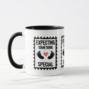 Süße Babynamens Ankündigung Wortkunst Tasse