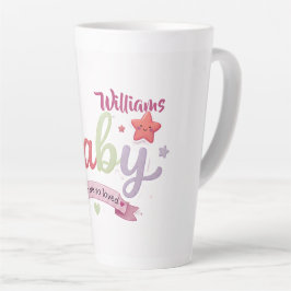 Süße Babyschrift-Typografie – Du bist so geliebt Milchtasse