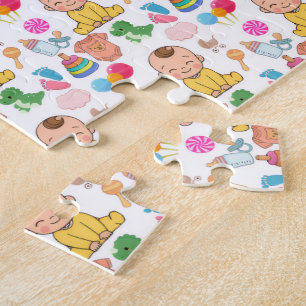 Süße Babyzimmer-Spielzeug-Muster-Baby-Party