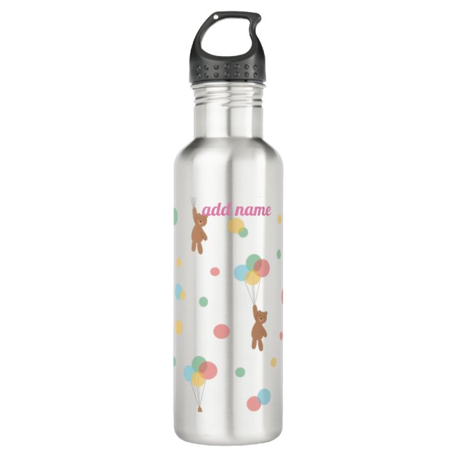 Süße Ballons Edelstahlflasche (Vorderseite)