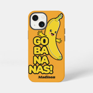 Süße Bananen individuelle Namen Handyhüllen iPhone 13 Mini Hülle