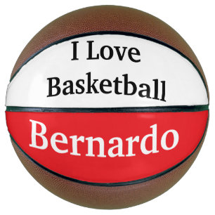 Süße Basketball-Sportarten Ich liebe Basketball Ro